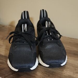 Reebok By Oorholite- Comfort Footbed. Black and White Athletic Shoes